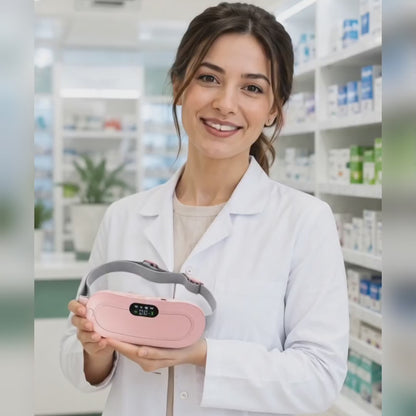 Menstrual Ağrı Üçün İsiddici və Vibrasiyalı Massaj Kəməri